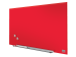 Lasilevy-magneettilevy NOBO Impression Pro 680x380mm, punainen