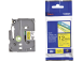 Kleepkirjalint/markeerimislint BROTHER TZE-631 12mm must kollasel