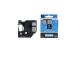 Kleepkirjalint/markeerimislint DYMO 40913 9mm must/valgel analoog