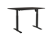 Pöytälevy SUN-FLEX sähköpöydän runkoon 1400x800x18mm/ musta - musta laminaatti