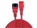 KAAPELI TEHO IEC JATKO 2M/PUNAINEN 30478 LINDY LINDY