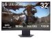 LCD-näyttö LG 32GS60QC-B 32" Gaming/Curved Panel VA 2560x1440 16:9 180 Hz Matte 1 ms Tilt...