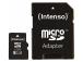 MUISTI MICRO SDHC 8GB C10/W/ADAPTERI 3413460 INTENSO