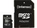 MUISTI MICRO SDHC 16GB C10/W/ADAPTERI 3433470 INTENSO