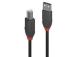 KAAPELI USB2 AB 2M/ANTHRA 36673 LINDY