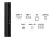 Televisio TCL 75 " 4K Ultra HD 3840 x 2160 pikseliä Flat 16:9 QD-Mini LED 75Q6C
