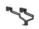 Monitoripidike ARM TALLO kahdelle, musta 8614401 FELLOWES