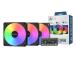 KOTELOTUULETIN 120MM GF120 V2/ARGB PWM 3I1(B) MONTECH