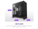 Kotelo NZXT ATX/micro ATX/Mini-ITX/EATX Musta Midi Tower PC CM-H92FB-01