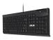 NÄPPÄIMISTÖ KU100 MUSTA/EST 90XB05E0-BKB050 ASUS