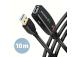 KAAPELI USB3.2 A-M/A-F AKTIIVINEN/10M ADR-310 AXAGON