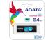 MUISTIASEMA FLASH USB3.1 64GB/MUSTA AUV320-64G-RBKBL ADATA