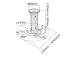 Projektorikiinnike 15KG BEAMER-C80 NEOMOUNTS