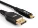 KAAPELI USB-C JA DP 1M/M/M CAC-1559 CLUB3D