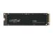 SSD CRUCIAL CRUCIAL T700 1TB M.2 PCIe Gen5 NVMe TLC Kirjoitusnopeus 9500 Mt/s Lukunopeus 11700 Mt...