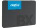 SSD CRUCIAL BX500 2TB SATA 3.0 Kirjoitusnopeus 500 Mt/s Lukunopeus 540 Mt/s 2,5" TBW 720...