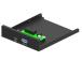 PC-tarvike GEMBIRD 1xUSB 2.0 1xUSB-C FDI3-U3C-01