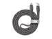 KAAPELI USB-C SALAMAAN 1.2M/HARMAA PS6107 RIVACASE