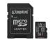 MUISTI MICRO SDXC 64GB UHS-I/W/ADAPTERI SDCS3/64GB KINGSTON