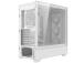 Kotelo ADATA STARKER AIR BTF MidiTower ATX EATX MicroATX MiniITX Väri Valkoinen STARKERAIRBTFMTA-WHCWWW