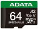 MUISTI MICRO SDXC 64GB UHS-I/UD64GUI3V30A2SP-RA1 ADATA