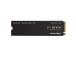 SSD WESTERN DIGITAL on SN850X 2TB M.2 PCIE NVMe kirjoittaa 6600 MB s lugemine 7300...