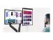 TECHLY Double Monitor -pöytäteline 17-32 tuumaa