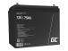 GREEN CELL akku AGM 12V 75 Ah