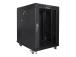 LANBERG-hyllykaappi 15U 600x800 lasinen