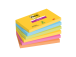 Muistiinpanopaperi 76x127mm POST-IT Super Sticky Carnival 6x90 arkkia