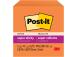 Viestilaput 76x76 Post-it 654 neonoranssi