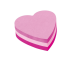 Viestilappukuutio 2007H Post-it Sydän