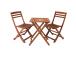 Laud ROUEN 50x50xH68cm, meranti