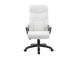 Tietokonetuoli/työtuoli CONNOR, 73,5x65,5xH115-124cm, valkoinen, keinonahka, muovi