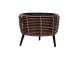 Kukkaruukku WICKER 36x36xH27cm, ruskea