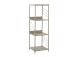 Hylly DIMITRA 40x40x124cm, harmaa