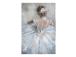 Öljyvärimaalaus 80x120cm, ballerina