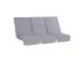 Keinutyynyt MONTREAL 114x52x9cm, harmaa, kangas 468, 100% polyesteri