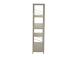 Hylly DIMITRA 100x30x124cm, harmaa