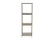 Hylly DIMITRA 40x40x124cm, harmaa