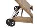 Lamami jakkara WICKER 73x196xH99cm, cappuccino