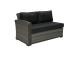 Modulaarinen sohva GENEVA 2-istuttava 132x81xH78, vasen nojatuoli, harmaa