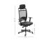 Työtuoli FULKRUM 70x70xH114-129cm, musta