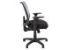 Tietokonetuoli/työtuoli SAGA, 65,5x64xH94,5-114cm, musta/harmaa, polyesterikangas, muovi