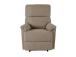 Nojatuoli GUSTAV manuaalinen lepotuoli, tumma beige