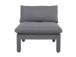 Välisohvamoduuli FLUFFY, harmaa