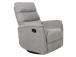 Nojatuoli BARCLAY manuaalinen lepotuoli, pyörivä ja keinuva, vaaleanharmaa