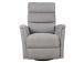 Nojatuoli BARCLAY manuaalinen lepotuoli, pyörivä ja keinuva, vaaleanharmaa