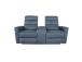 Sohva GASTON 2-istuttava sähköinen lepotuoli 182x85xH104cm, sininen