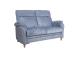 Sohva INGRID 2-istuttava 155x83xH105cm, harmaa-sininen